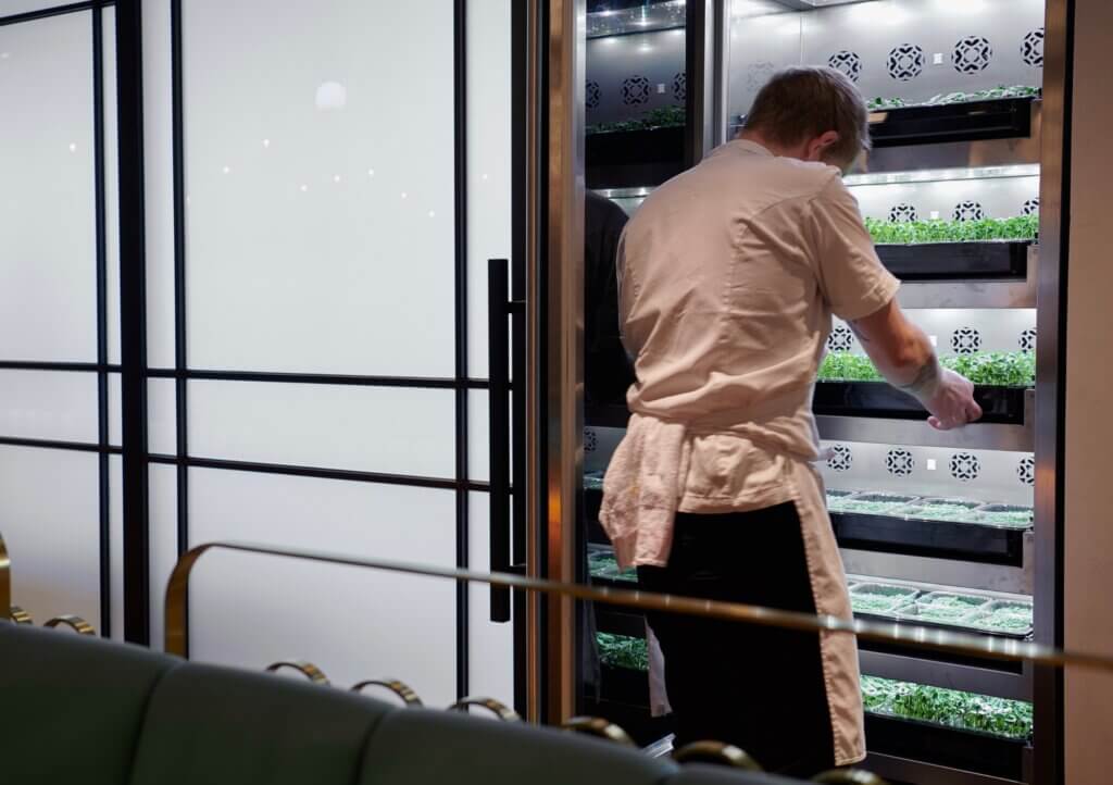 Evogro plant growing cabinet at Aulis Hong Kong